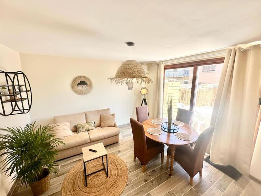L'Evasion - Climatise - Jardin - Plage - Jacuzzi Perpignan Buitenkant foto